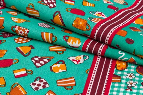 Tricoline Fio40 Coffee Break Patchwork