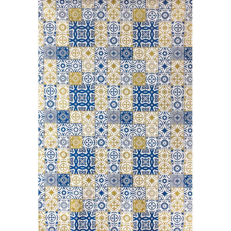 Toalha-De-Mesa-Flanelada-Azulejo-Portugues