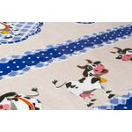 Toalha-De-Mesa-Flanelada-Vaquinhas-Azul
