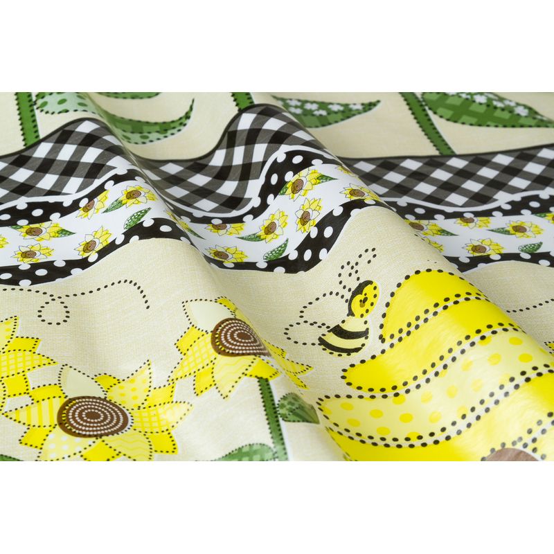 Toalha-De-Mesa-Flanelada-Girassois