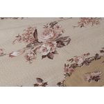 Toalha-De-Mesa-Flanelada-Floral-Marrom
