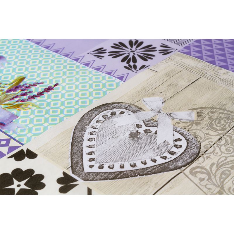 Toalha-De-Mesa-Flanelada-Flor-De-Lavanda