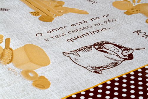 Toalha De Mesa Termica Pao Nosso