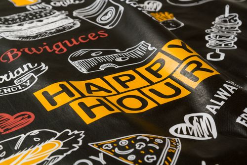 Toalha De Mesa Termica Happy Hour