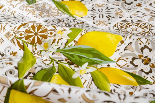 Toalha De Mesa Termica Limao Siciliano