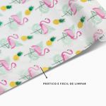 Toalha-De-Mesa-Diamante-Flamingo