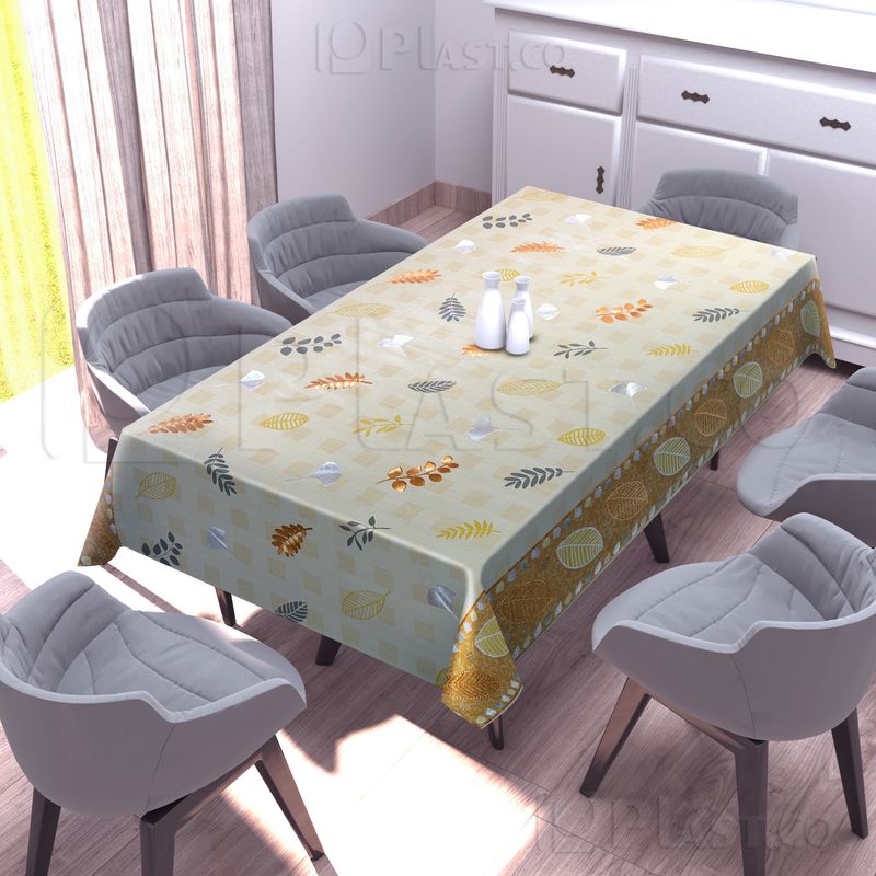 Toalha-De-Mesa-Dubai-Bege-Mod7118C