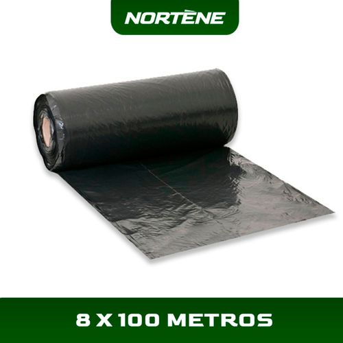 Lona Plastica Preta 8X100M 73Kg