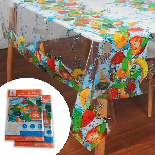 Toalha De Mesa Diamante Acqua Fruit