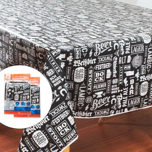Toalha De Mesa Elite Boteco Preto