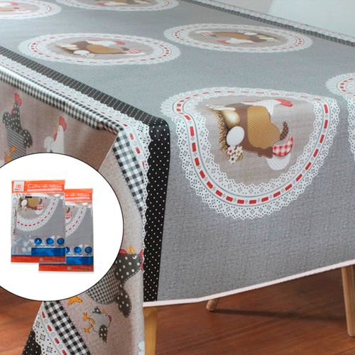 Toalha De Mesa Elite Happy Chicken