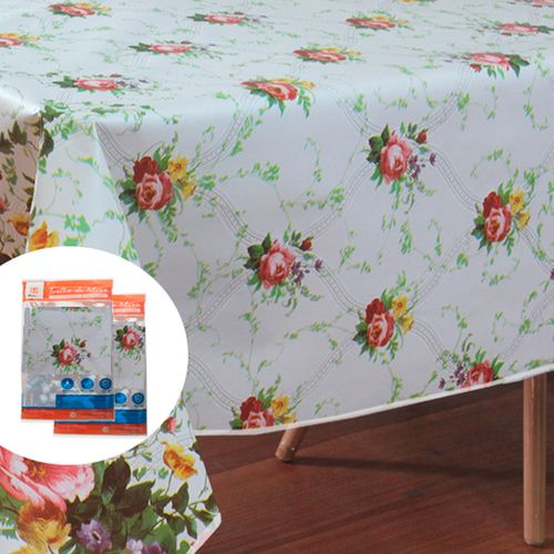 Toalha De Mesa Elite Rosas