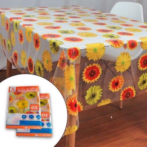 Toalha De Mesa Diamante Girassois