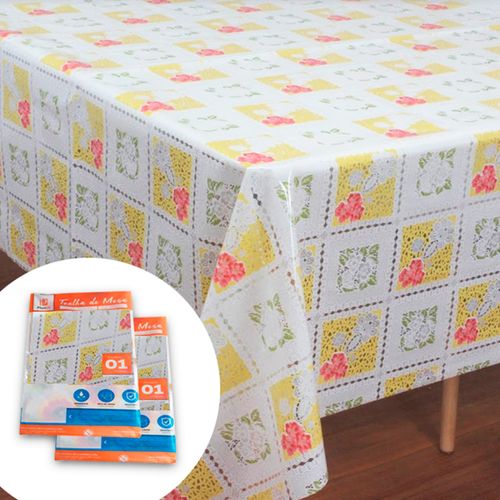 Toalha De Mesa Diamante Rendada Flores
