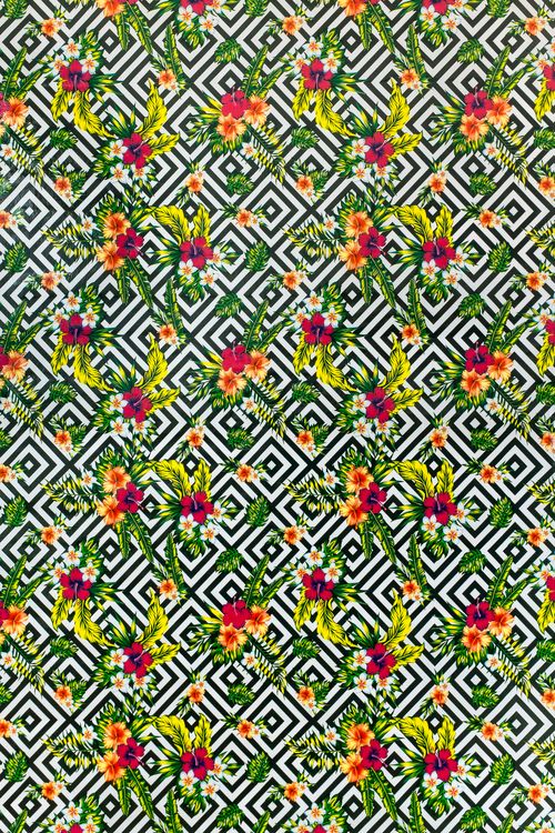 Toalha De Mesa Decor Tropical 1370Mm 50M
