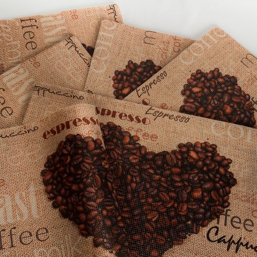 Jogo Americano Decorativo Coffee