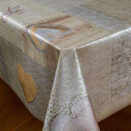Toalha De Mesa Metalizada Loving