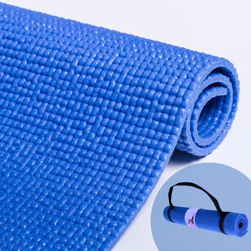 Tapete Yoga Com Alca Azul 1.85mX61cm