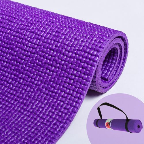Tapete Yoga Com Alca Roxo 1.85mX61cm