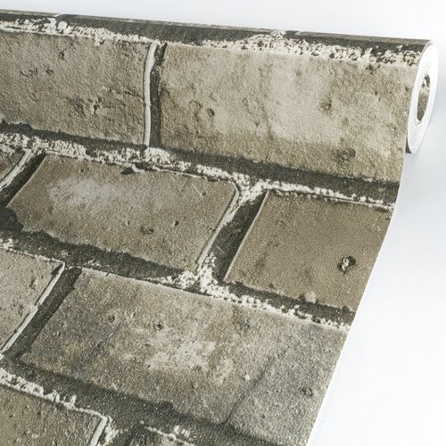 Papel De Parede Vinilico Tijolinho