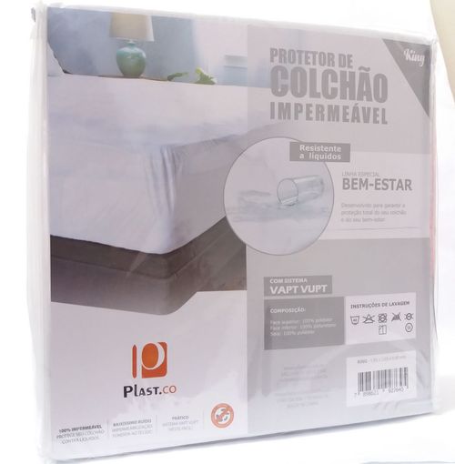 Protetor De Colchao Impermeavel King 1.93X2.03m 40cm