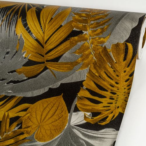 Papel De Parede Vinilico Folhagem Jardim