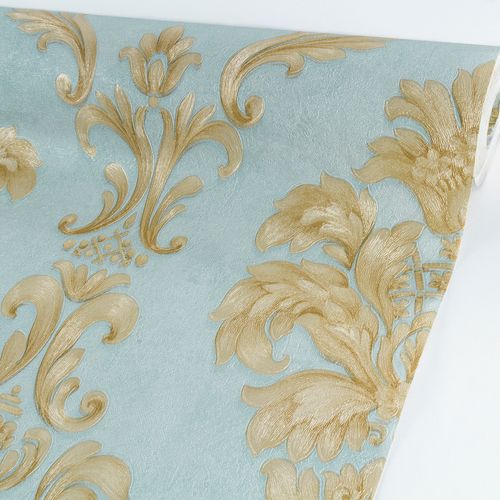Papel De Parede Vinilico Damask