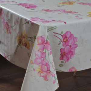 Toalha De Mesa Termica Orquideas