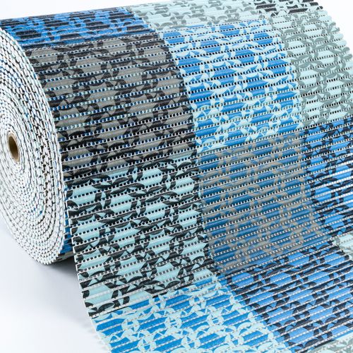 Passadeira Soft Patchwork Geo Az