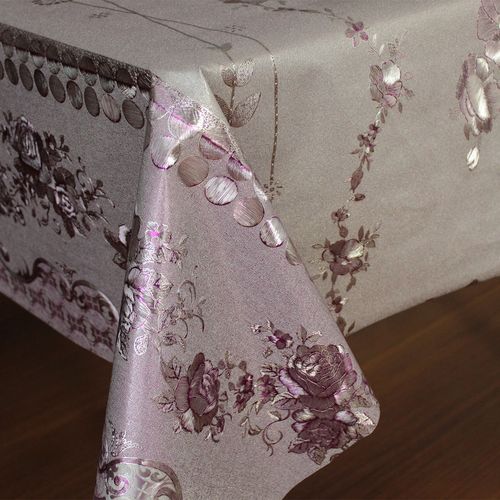 Toalha de Mesa Mesa Lilas Mod8055e
