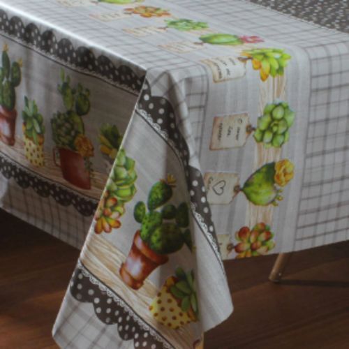 Toalha De Mesa Termica Cactos
