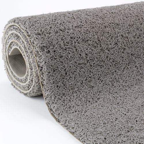 Capacho Vinil Premium Cinza Prata