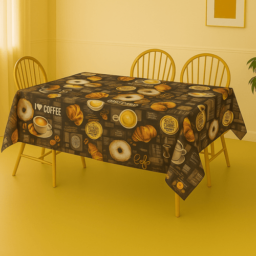Toalha De Mesa Super Termica Cafeteria
