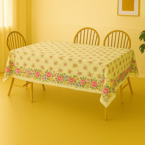 Toalha De Mesa Super Termica Rosas