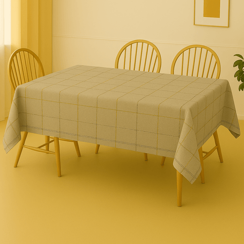 Toalha De Mesa Bege Mod7179b