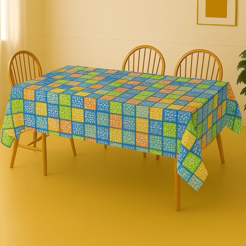 Toalha De Mesa Elite Azulejo Hidraulico