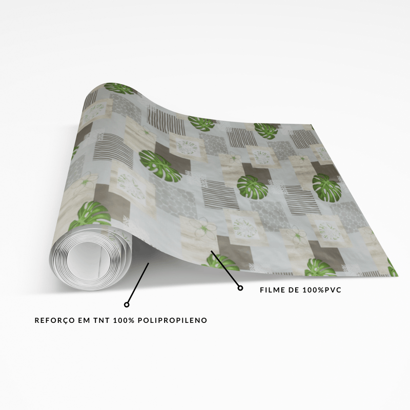 Toalha-De-Mesa-Termica-Folha-Tropical
