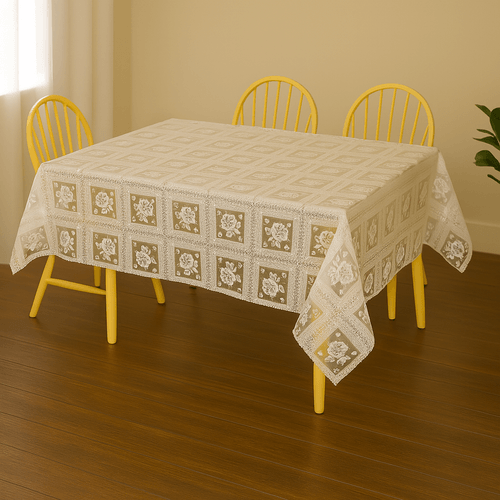 Toalha De Mesa Diamante Rendada Flor 2
