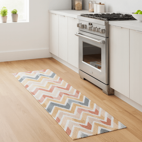 Passadeira Soft Decor Chevron Lj