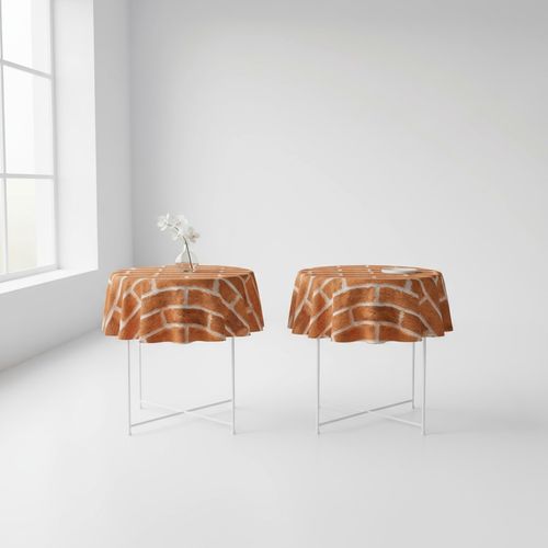 Tecido Tnt Tijolo Rustico