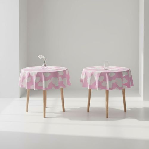 Tecido Tnt Nuvem Rosa