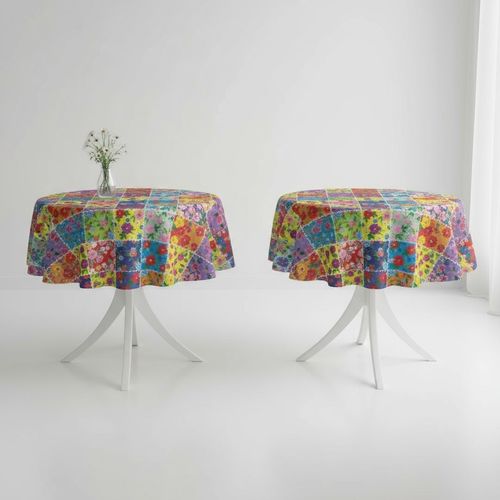 Tecido Tnt Retalhos Patch Floral