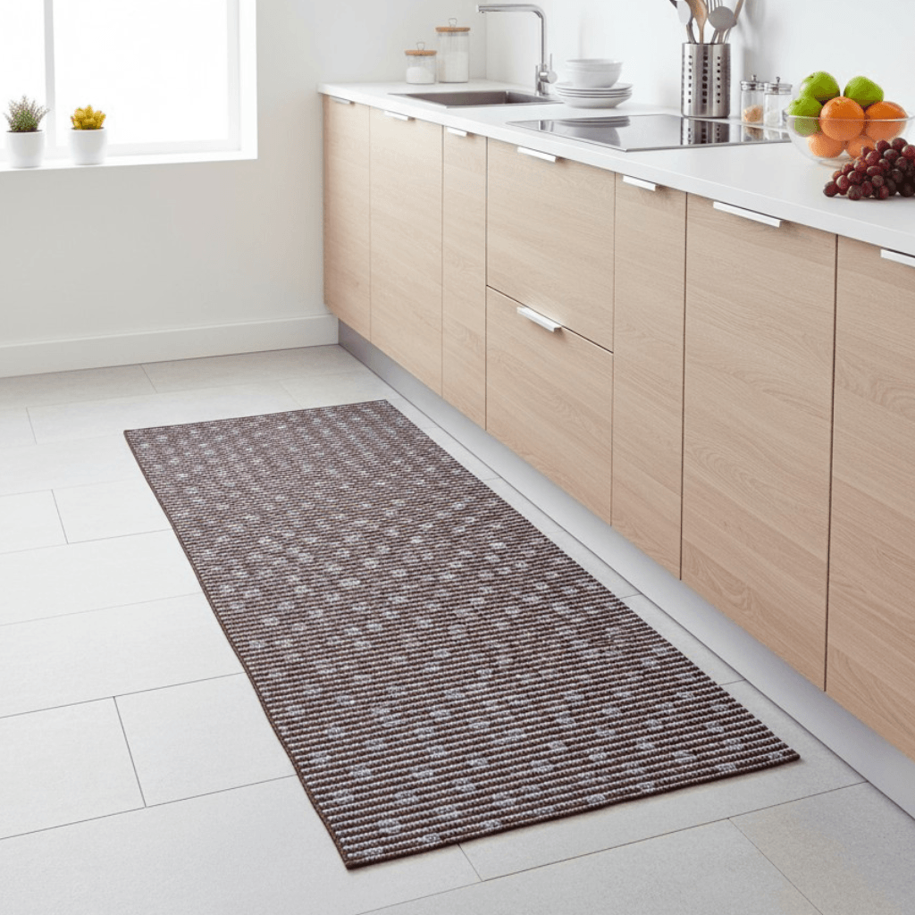 Passadeira Soft Poa Marrom