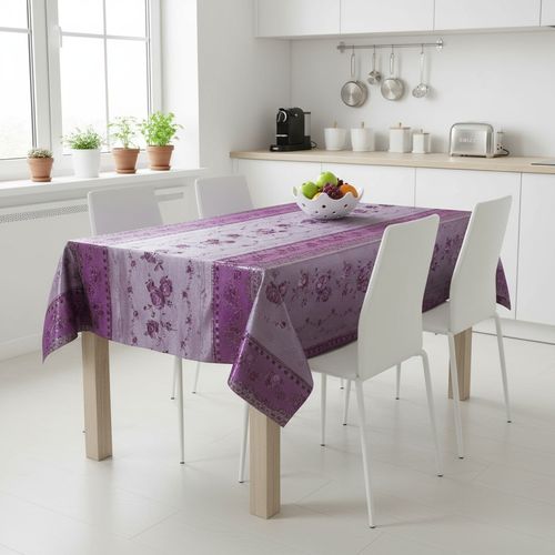 Toalha de Mesa Mesa Lilas Mod8055e