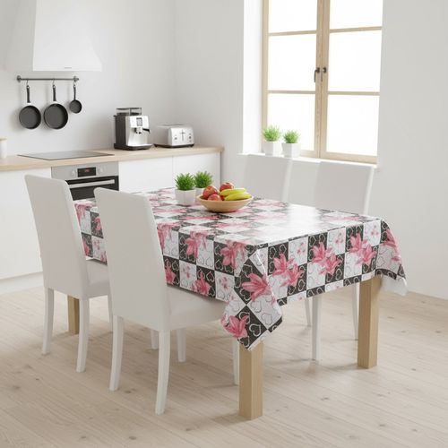 Toalha De Mesa Dubai Branca Mod4086A