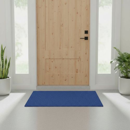 Capacho Vinil Azul Royal