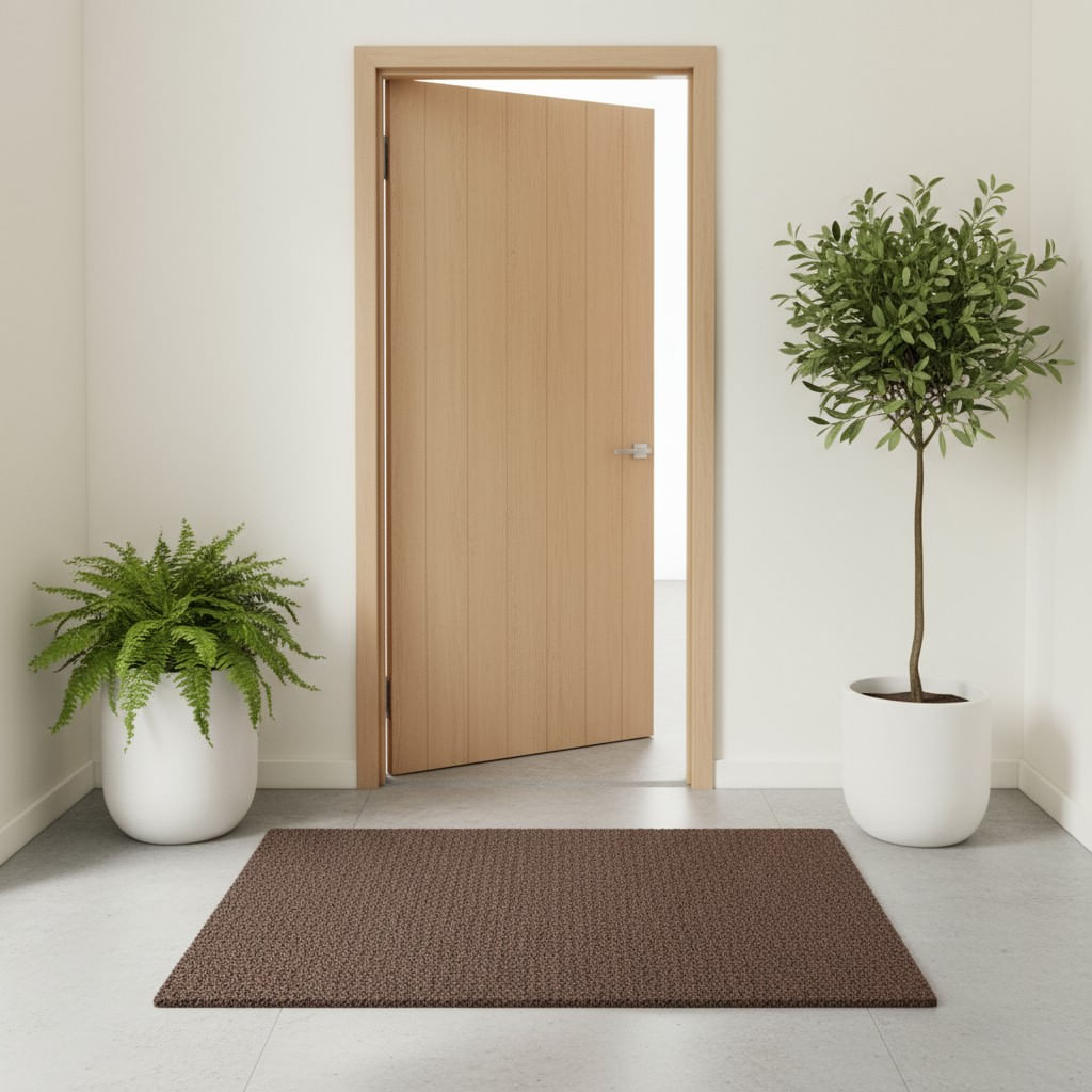 Capacho Vinil Marrom