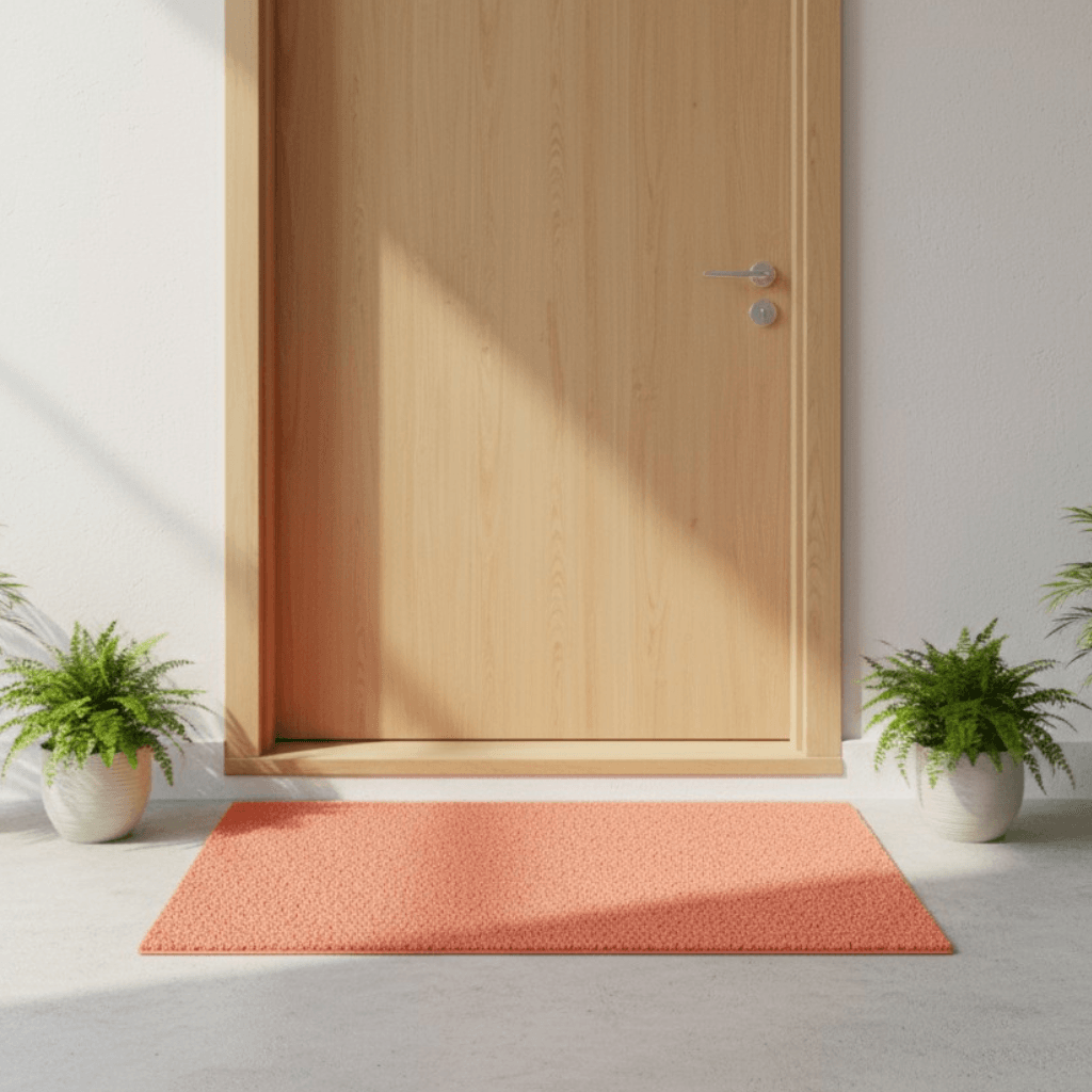 Capacho Vinil Laranja