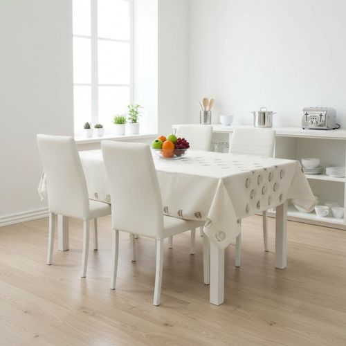 Toalha De Mesa Rendada Bordado Amanhecer