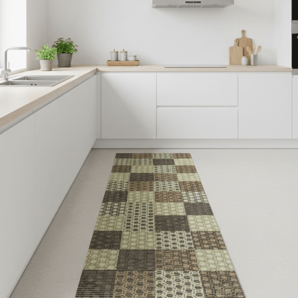Passadeira Soft Plus Patchwork Geo Pt